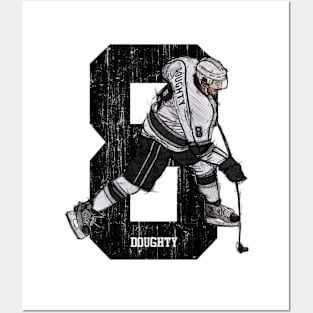 Drew Doughty Los Angles Sketch 8 Posters and Art